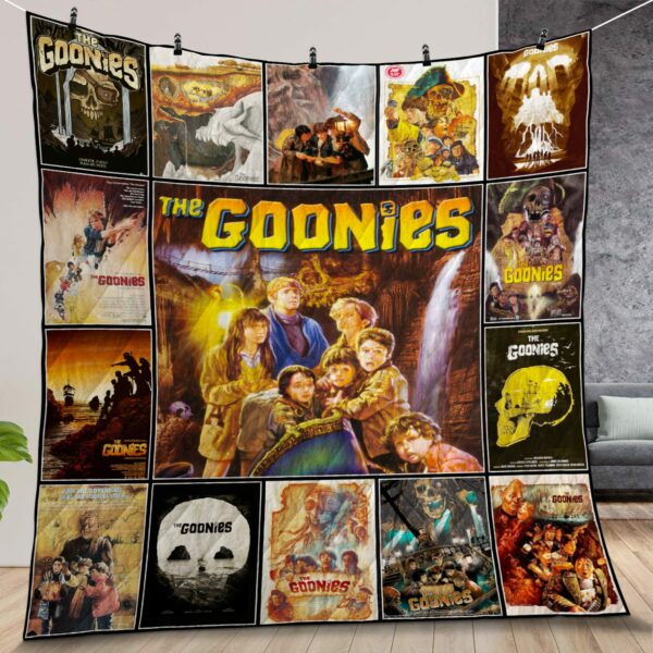 The Gooniess Quilt Gift For Christmas Birthday Halloween