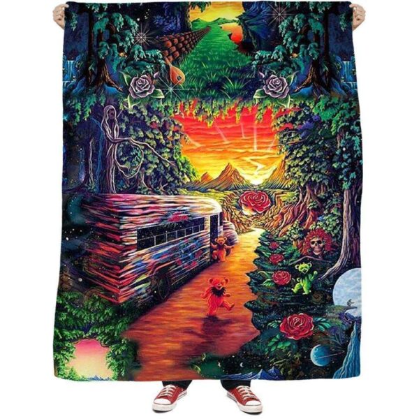The Grateful Dead Quilt Gift For Family On Christmas Black Friday Cyber Monday