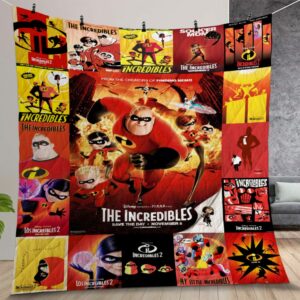 The Incredibles Quilt Gift For Christmas Birthday Thanksgiving Version 1
