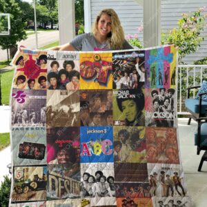 The Jackson 5 Albums Quilt Gift Ideas For Fans on Christmas