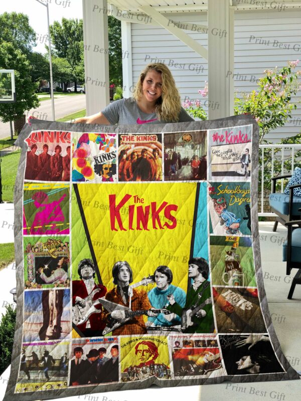 The Kinks Albums Cover Poster Quilt Gift For Christmas Black Friday Thanksgiving