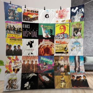 The Kinks Albums Quilt Gift For Christmas Birthday Thanksgiving 5