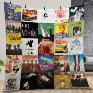 The Kinks Albums Quilt Gift For Christmas Black Friday Thanksgiving