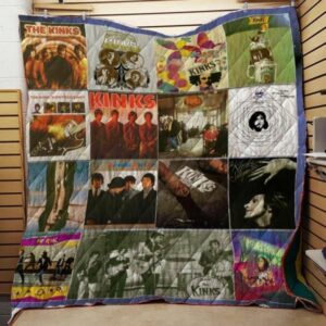 The Kinks Band Albums Quilt Gift For Fans Christmas Black Friday Black Friday