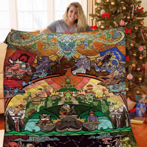 The Legend Of Zelda Quilt Gift For Fans Christmas Black Friday Black Friday