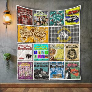 The Mighty Mighty Bosstones Album Covers Quilt Gift For Christmas Black Friday Thanksgiving