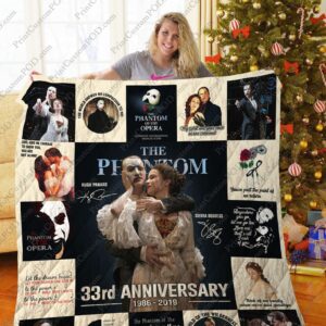The Phantom Of The Opera Quilt Gift For Family On Christmas Black Friday Cyber Monday