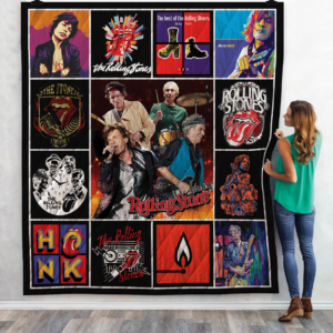 The Rolling Stones Quilt Gift For Christmas Black Friday Thanksgiving