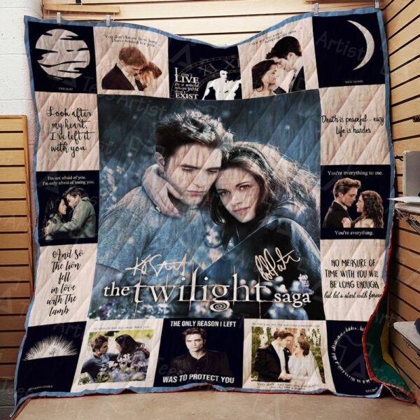 The Twilight Soft Quilt Gift For Family On Christmas