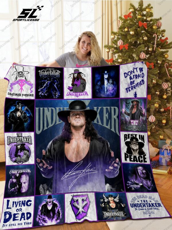 The Undertaker Mark William Calaway Quilt Gift Ideas For Fans on Christmas