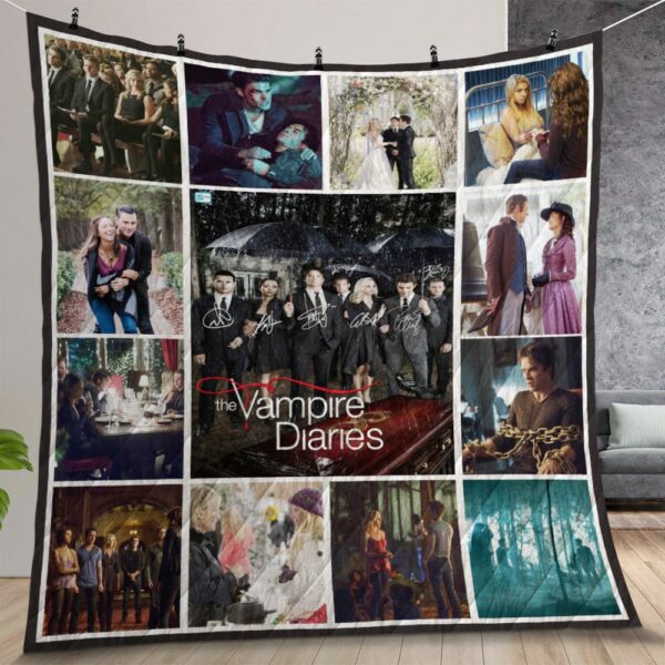 The Vampire Diaries Quilt Gift For Christmas Birthday Thanksgiving Version 1