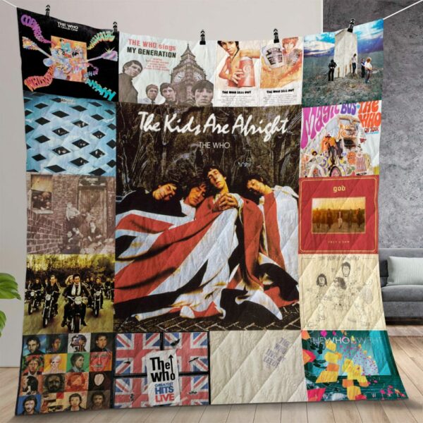 The Who Quilt Gift For Christmas Birthday Thanksgiving Version 4