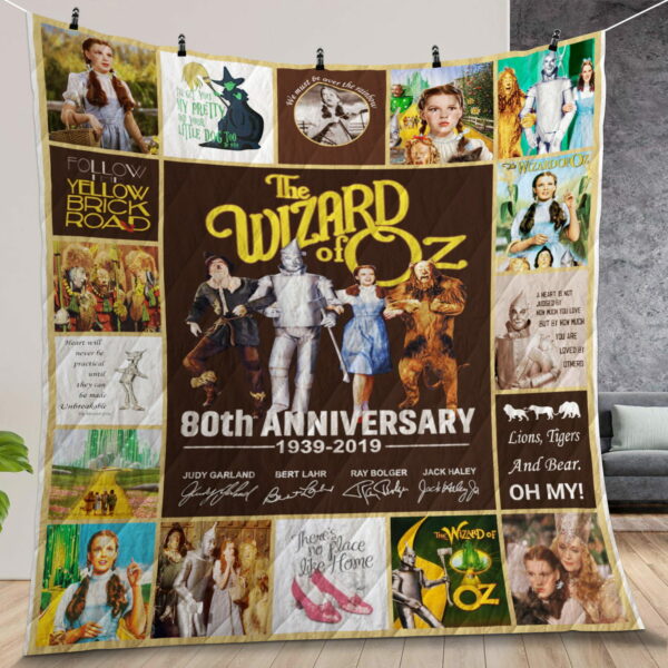 The Wizard Of Oz Quilt Gift For Fans Christmas Black Friday