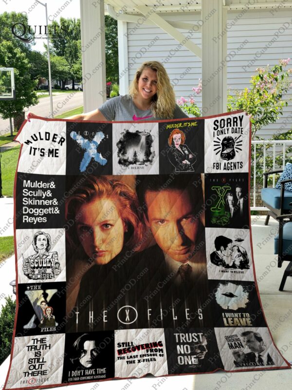 The X Files Quilt Gift For Christmas Black Friday Thanksgiving
