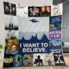 The X Files Quilt Gift For Family On Christmas Black Friday