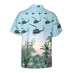 Us Army Helicopter Hawaiian Shirt Tropical Helicopter Shirt For Men 2