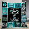 philadelphia Eagles Quilt Gift For Christmas Birthday Thanksgiving Version 1