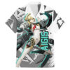Aigis Persona Hawaiian Shirt Anime Mix Polygon Cyber 1