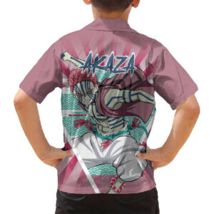 Akaza Demon Slayer Hawaiian Shirt Anime 6