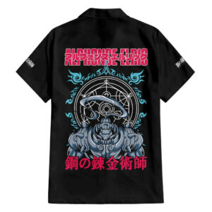 Alphonse Elric Fullmetal Alchemist Hawaiian Shirt Anime 2