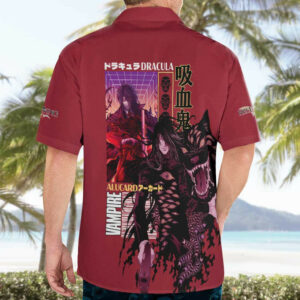 Alucard Hellsing Hawaiian Shirt Anime 4