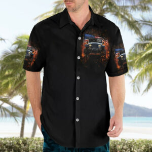 American Jeep Hawaiian Shirt Im The Black Jeep Of The Family 3
