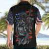 American Skull Hawaiian Shirt In Gun We Trust 5