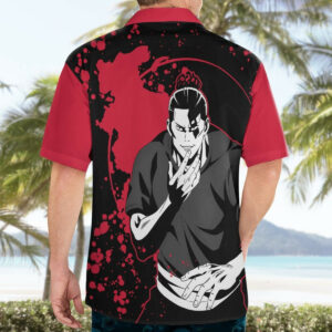 Aoi Todo Jujutsu Kaisen Hawaiian Shirt Manga Style Art 4