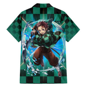 Astral Aura Tanjiro Demon Slayer Hawaiian Shirt Anime 2