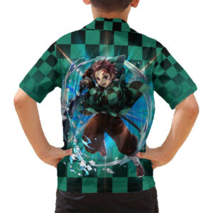 Astral Aura Tanjiro Demon Slayer Hawaiian Shirt Anime 6
