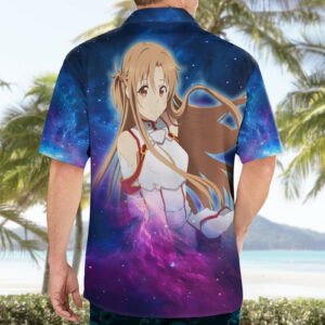Asuna Hawaiian Shirt Sword Art Galaxy 4