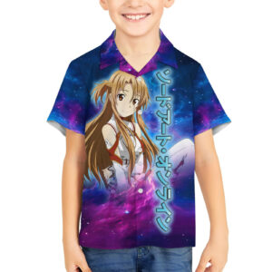 Asuna Hawaiian Shirt Sword Art Galaxy 5