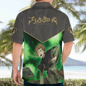 Black Bull Finral Roulacase Black Clover Hawaiian Shirt Anime 4