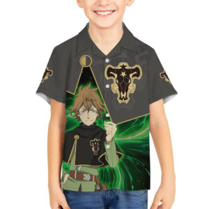 Black Bull Finral Roulacase Black Clover Hawaiian Shirt Anime 5