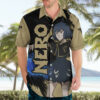 Black Bull Nero Hawaiian Shirt Black Clover Anime 3