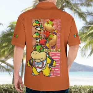Bowser Jr Mario Bros Hawaiian Shirt Japan Anime 4