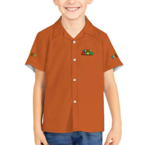 Bowser Jr Mario Bros Hawaiian Shirt Japan Anime 5