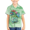 Bulbasaur Pokemon Hawaiian Shirt Anime 5