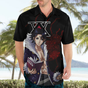 Chrollo Lucilfer Phantom Troupe Hawaiian Shirt Hunter X Hunter Anime 3