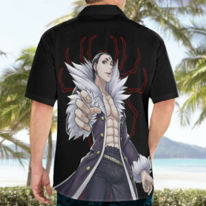 Chrollo Lucilfer Phantom Troupe Hawaiian Shirt Hunter X Hunter Anime 4
