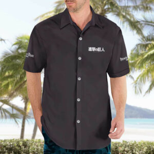 Colossal Titan Attack on Titan Hawaiian Shirt Anime 3