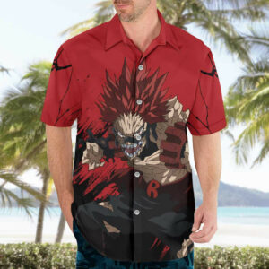 Eijiro Kirishima My Hero Academia Hawaiian Shirt Japan Anime 3