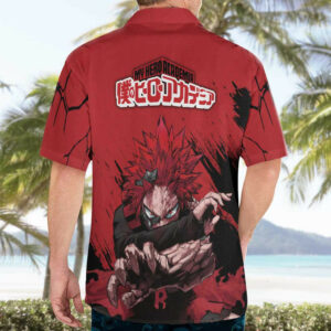 Eijiro Kirishima My Hero Academia Hawaiian Shirt Japan Anime 4