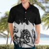 Fire Skull Hawaiian Shirt Scream In Fire 4
