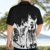 Fire Skull Hawaiian Shirt Scream In Fire 5