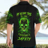 Flame Skull Hawaiian Shirt My Alone TIme Is For Everyone Safe 5