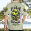 Flower Skull Hawaiian Shirt Iam Who Iam Your Approval Isnt Need 5