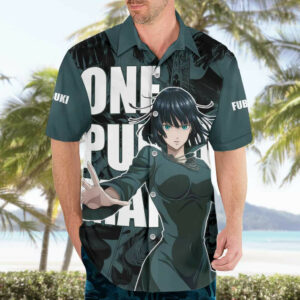 Fubuki One Punch Man Hawaiian Shirt Anime 3