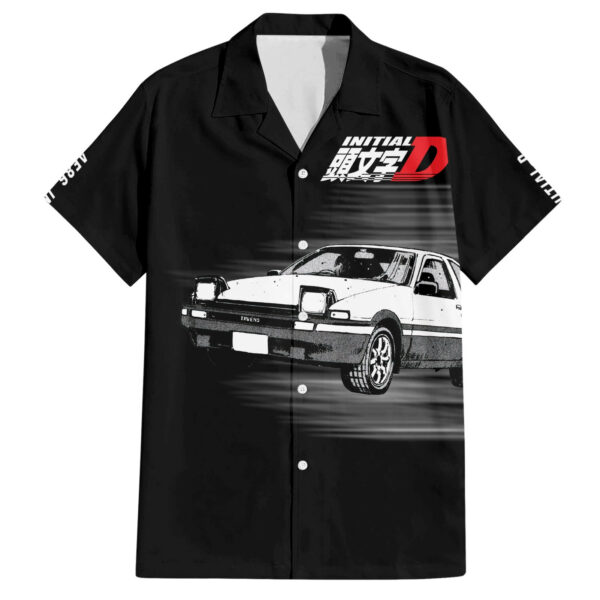 Fujiwara Tofu AE86 Hawaiian Shirt 1