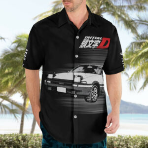 Fujiwara Tofu AE86 Hawaiian Shirt 3